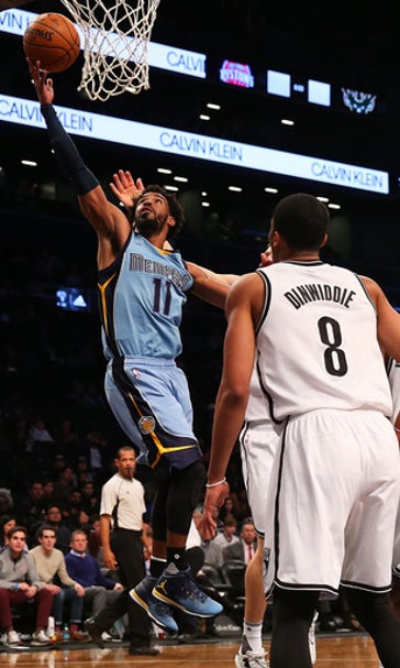 Conley, Gasol help Grizzlies send Nets to 13th straight loss (Feb 13, 2017)